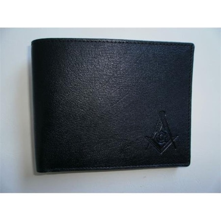 Sigma Impex Sigma Impex LW-103 BLACK Bi Fold Masonic Wallet LW-103 BLACK